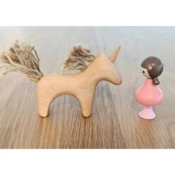 Tateplota | Wooden Toy | Unicorn -Simple Play Stories Tateplota Wooden Toy Unicorn Madeleine CLiCQUES doll