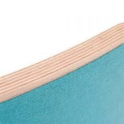 Wobbel Board Original | Aqua Wool Felt -Simple Play Stories Wobbel Board Balance Board Aqua Blue Felt close up