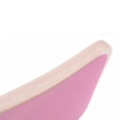 Wobbel Board Original | Powder Pink Wool Felt -Simple Play Stories Wobbel Board Balance Wooden Toy Original Powder Pink Felt