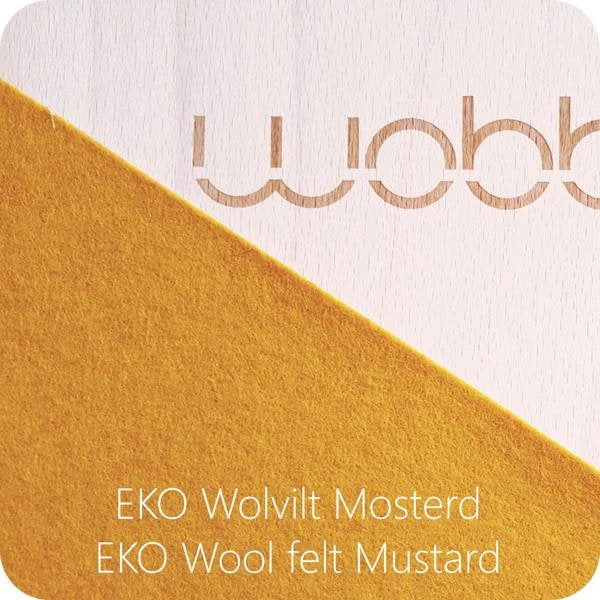 Wobbel Board Pro | Mustard Pressed Felt 3 Wobbel Board Pro | Mustard Pressed Felt - Image 3
