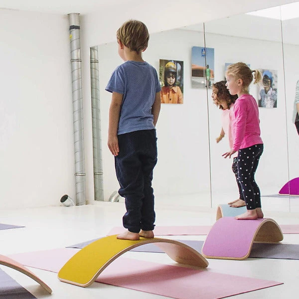 Wobbel Board Pro | Mustard Pressed Felt 6 Wobbel Board Pro | Mustard Pressed Felt - Image 6