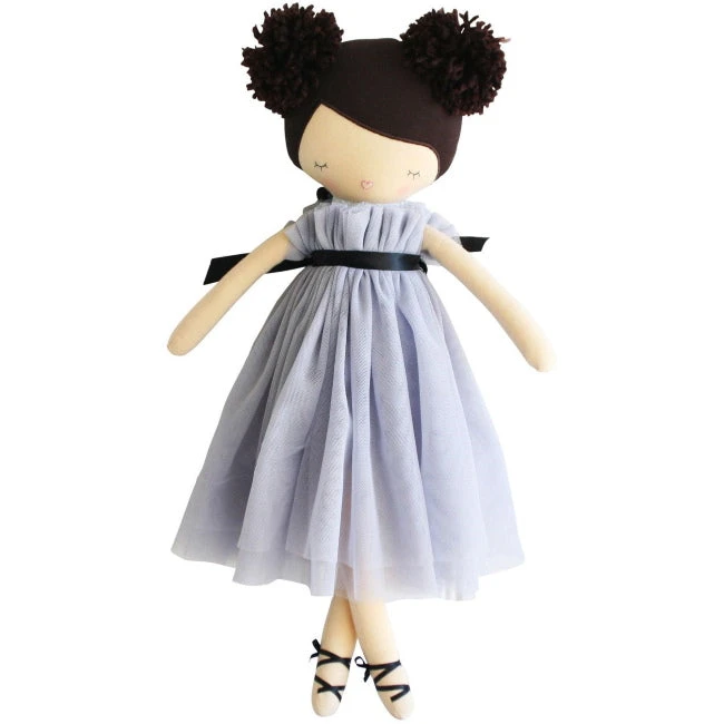 Alimrose | Ruby Pom Pom Doll | Lavender 48cm 1 Alimrose | Ruby Pom Pom Doll | Lavender 48cm