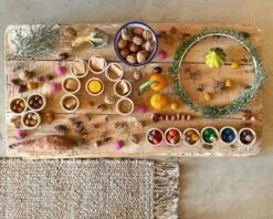 Grapat | Mandala | Little Brown Mushrooms 36 Pieces -Simple Play Stories joguines grapat mandala wooden toys 2 9c35815b 2938 4a60 af01 e95706c0d12a