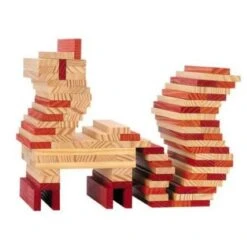KAPLA | Wooden Building Planks | 40 Squares | Red -Simple Play Stories kapla wooden toy building planks book red orange colours 3 d811c823 3298 465e a422 7ef347d2b9d2