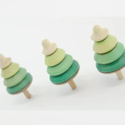 Mader | Three Tree Spinning Tops On Branch (Level 5) -Simple Play Stories mader three tree spinning tops on branch 3