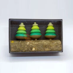 Mader | Three Tree Spinning Tops On Branch (Level 5) -Simple Play Stories mader three tree spinning tops on branch 5
