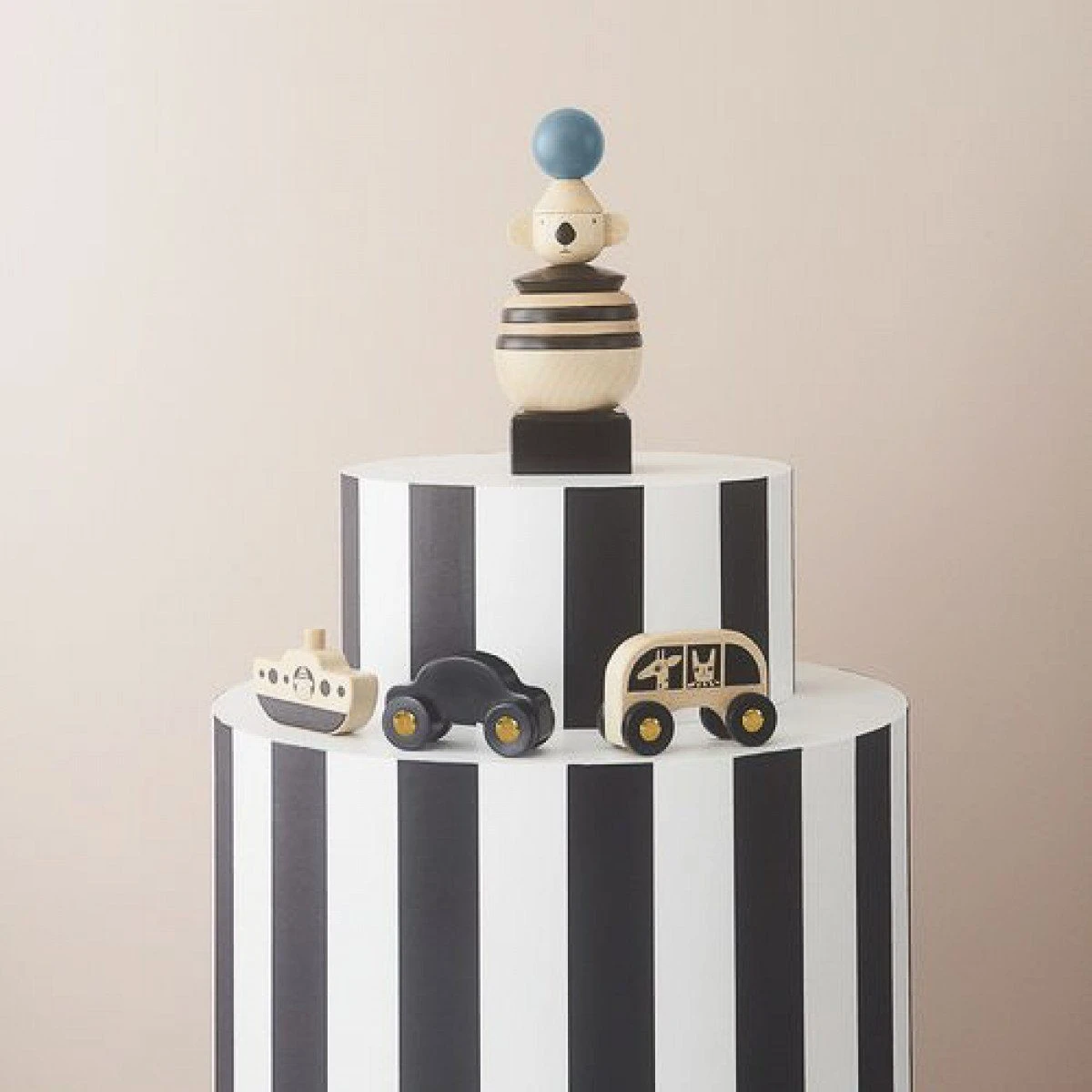 OYOY | Wooden Stacking Toy | Koala 3 OYOY | Wooden Stacking Toy | Koala - Image 3