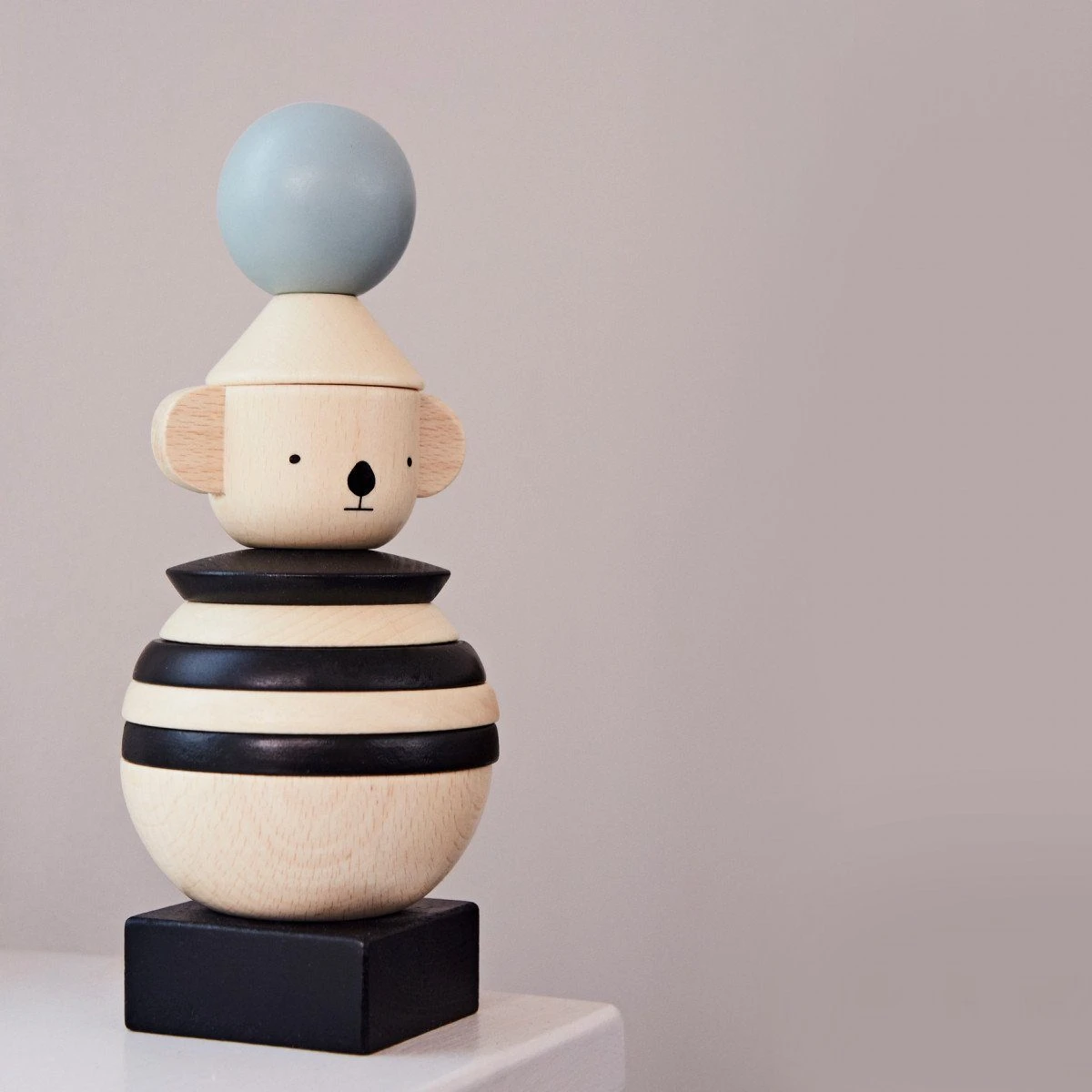 OYOY | Wooden Stacking Toy | Koala 2 OYOY | Wooden Stacking Toy | Koala - Image 2