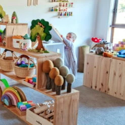 Grimm's | Semi Circles Pastel 19 Grimm's | Semi Circles Pastel -Simple Play Stories the gorman lane for Milk Tooth Bumbu Toys Summer Oak Tree Squirrel Grimms Pastel Semi Circles