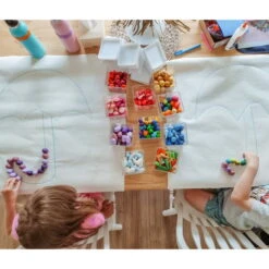 Grapat | Mandala | Blue Raindrops 36 Pieces -Simple Play Stories the gorman lane for Milk Tooth Grapat Mandala ee8b8a07 d3c7 4b69 a3e3 79737d248219