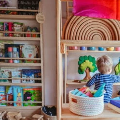 Grimm's | Large Rainbow Natural -Simple Play Stories the gorman lane for Milk Tooth Grimms Large Natural Rainbow Bumbu Oak Tree