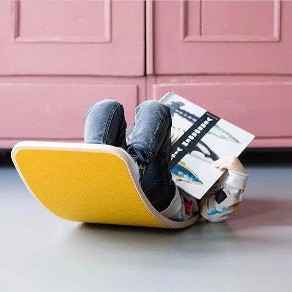 Wobbel Board Original | Mustard Wool Felt 4 Wobbel Board Original | Mustard Wool Felt - Image 4