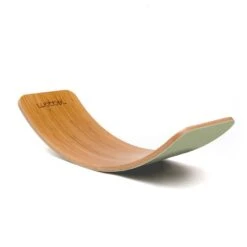 Wobbel Board Pro Bamboo | Forest Green Pressed Felt