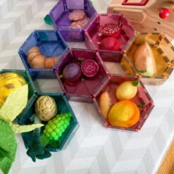 Connetix Tiles | 40 Piece Pastel Geometry Pack -Simple Play Stories zo.and .sunny for milk tooth connetix 0be5404d 8f90 4252 9170 41d383e41a6f